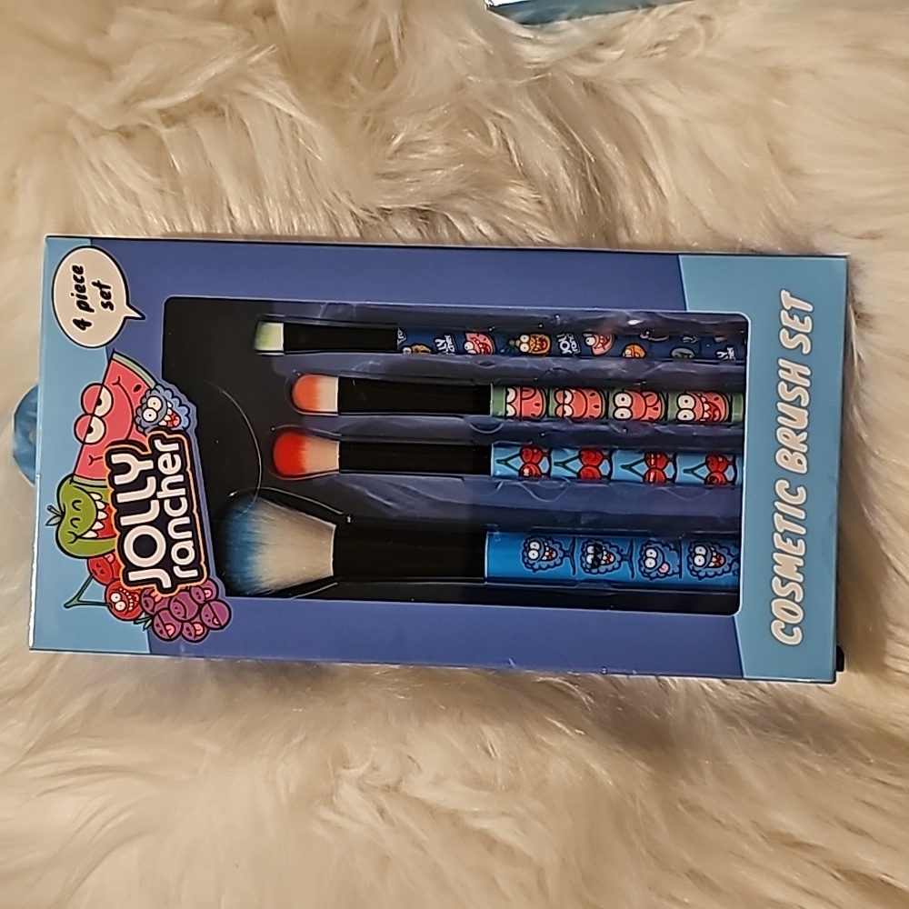 SOLD SOLD SOLD NIB Jolly Rancher Bundle Makeup Brushes and Nail ๐
Kit - Picture 2 of 12
